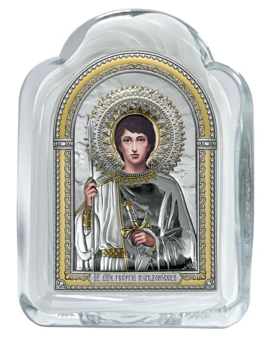 Икона Святого Георгия Победоносца SIL311