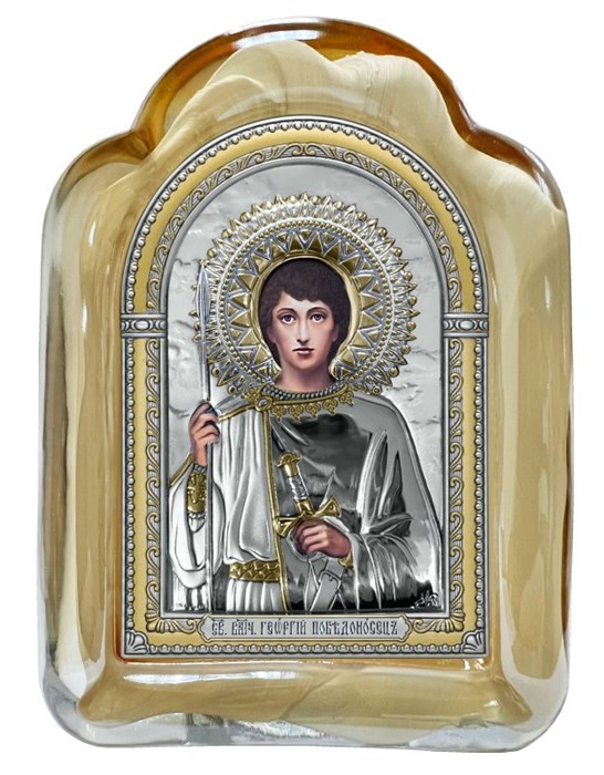 Икона Святого Георгия Победоносца SIL314