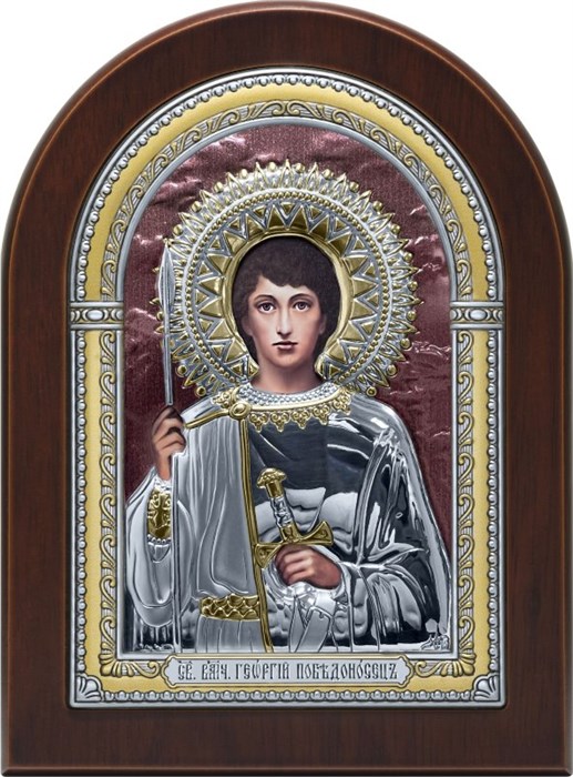 Икона Святого Георгия Победоносца SIL325