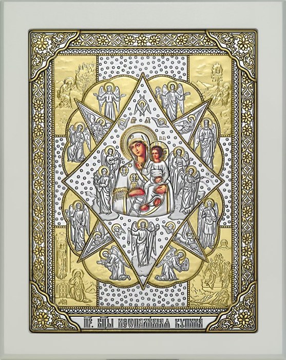 Икона Божией Матери Неопалимая Купина SIL348