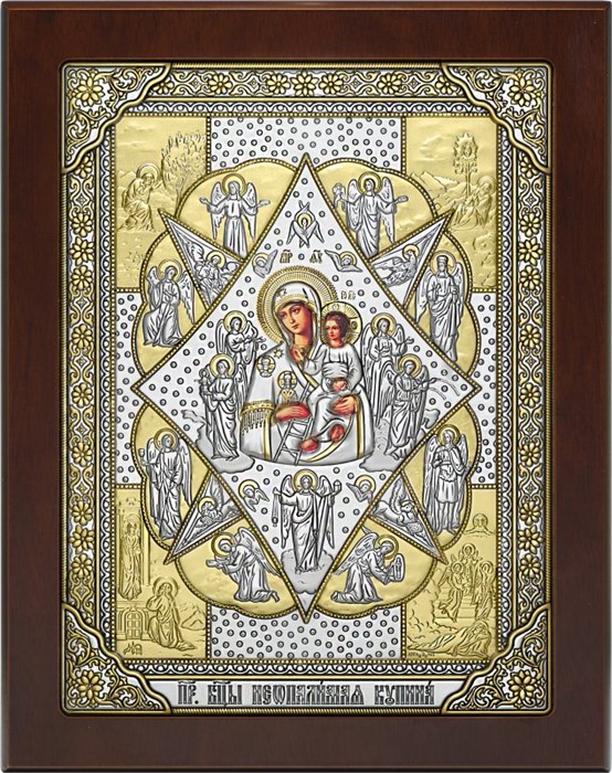 Икона Божией Матери Неопалимая Купина SIL349