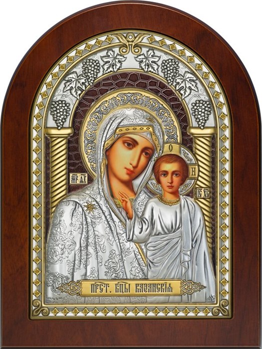 Икона Божией Матери Казанская SIL401