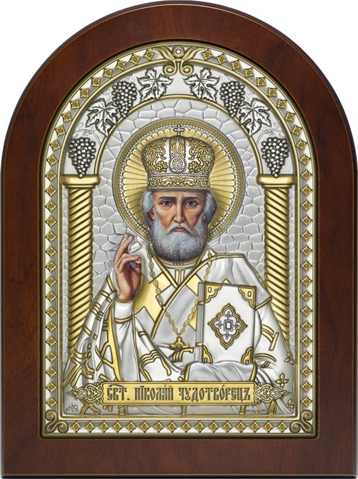 Икона Святителя Николая Чудотворца SIL423