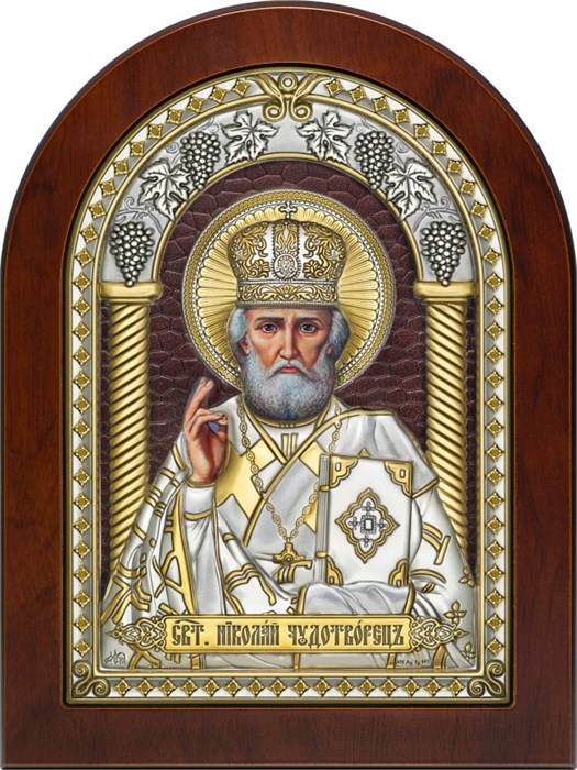Икона Святителя Николая Чудотворца SIL448