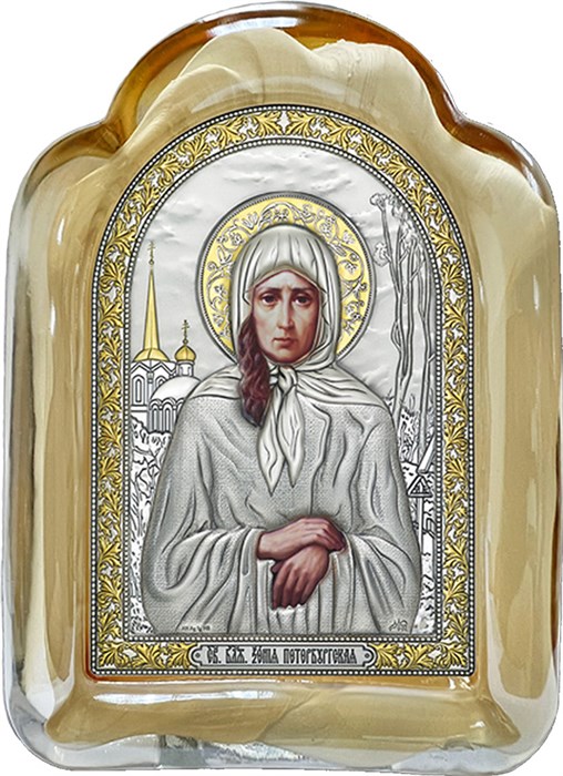 Икона Блаженной Ксении Петербургской SIL513