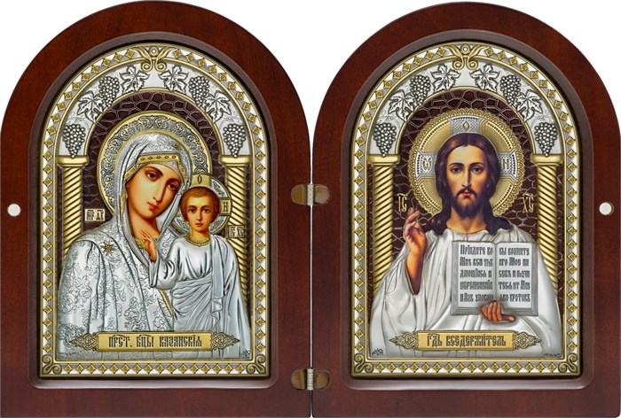 Двойной Створчатый Арочный Складень SIL586