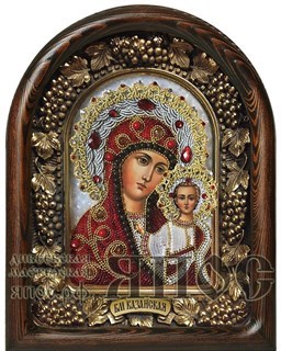 Икона Пресвятая Богородица Казанская бисер 243928
