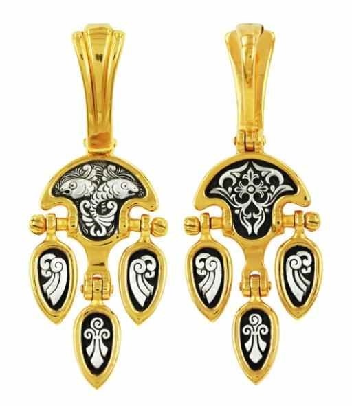 Образок позолоченный 7.57 гр. 227388