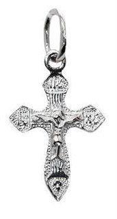 {{photo.Alt || photo.Description || 'Крест серебрянный, с корундами, Царь Славы, 0.63 гр.'}}