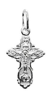 {{photo.Alt || photo.Description || 'Крест серебрянный, с корундами, Царь Славы, 0.75 гр.'}}