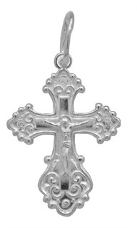 {{photo.Alt || photo.Description || 'Крест серебрянный, с корундами, Да воскреснет Бог..., коллекция "Иваново", 1.28 гр.'}}