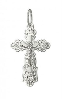 {{photo.Alt || photo.Description || 'Крест серебрянный, с корундами, Спаси и сохрани, коллекция "Иваново", 1.97 гр.'}}