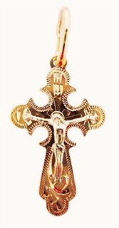 {{photo.Alt || photo.Description || 'Крест серебряный позолоченный (красный) 1.35 гр.'}}