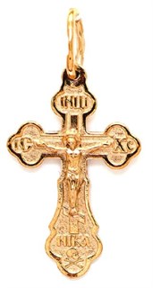 {{photo.Alt || photo.Description || 'Крест серебряный позолоченный (красный) 1.75 гр.'}}