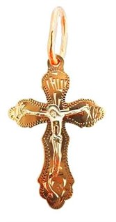 {{photo.Alt || photo.Description || 'Крест серебряный позолоченный (красный) 1.4 гр.'}}