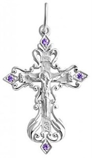 {{photo.Alt || photo.Description || 'Крест серебрянный, с корундами, коллекция "Иваново", 3.20 гр.'}}