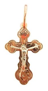 {{photo.Alt || photo.Description || 'Крест серебряный позолоченный (красный) 1.43 гр.'}}