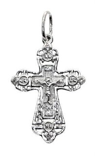 {{photo.Alt || photo.Description || 'Крест серебрянный, с корундами, Царь Славы, 1.79 гр.'}}