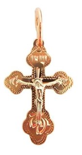 {{photo.Alt || photo.Description || 'Крест серебряный позолоченный (красный) 1.51 гр.'}}