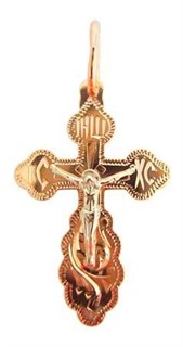 {{photo.Alt || photo.Description || 'Крест серебряный позолоченный (красный) 2.1 гр.'}}