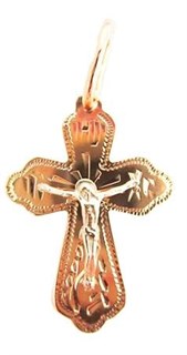 {{photo.Alt || photo.Description || 'Крест серебряный позолоченный (красный) 1.74 гр.'}}