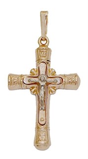 {{photo.Alt || photo.Description || 'Крест серебряный позолоченный (красный) 3,05 гр.'}}