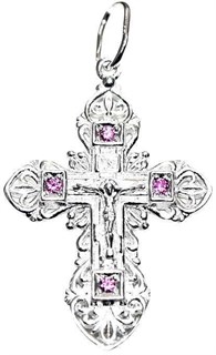 {{photo.Alt || photo.Description || 'Крест серебрянный, с корундами, коллекция "Иваново", 3.32 гр.'}}