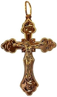 {{photo.Alt || photo.Description || 'Крест серебряный позолоченный (красный) 4.31 гр.'}}