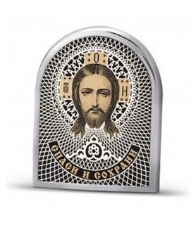Икона дорожная серебряная Святой Серафим Саровский 224374