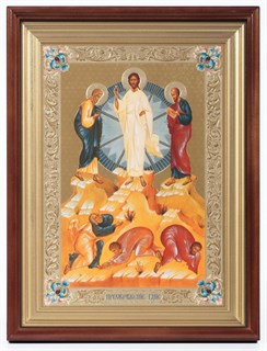 Икона в киоте 24х30 конгрев Преображение 239276