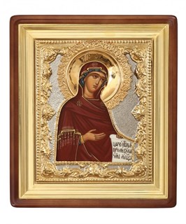 Икона живописная в киоте 18х24 Богородица 239272