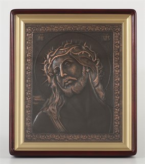 гальванопластическая Спаситель 350х400 патинирование 239013