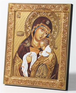 Икона на дереве 18*24 с ковчегом Чаша Терпения 238823