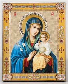 Икона на дереве 18*24 с ковчегом Неувядаемый цвет 237720