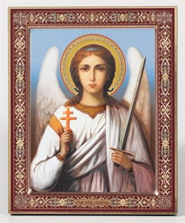 Икона на дереве 18*24 с ковчегом Ангел-Хранитель 237675