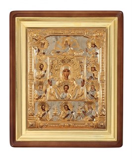 Икона живописная в киоте 70х90 Знамение 237254