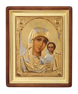 Икона живописная в киоте 70х90 Казанская Божья Матерь 237252