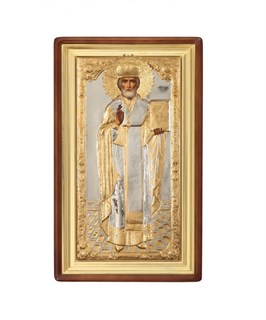 Икона живописная в киоте 60х120 Николай Чудотворец 237231