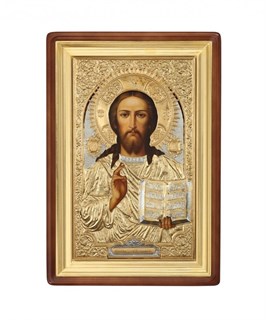 Икона живописная в киоте 60х100 Спаситель 237229