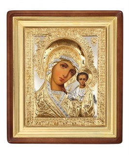 Икона живописная в киоте 50х60 Казанская Божья Матерь 237210