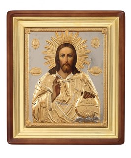 Икона живописная в киоте 50х60 Спаситель 237207