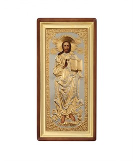Икона живописная в киоте 50х120 Спаситель 237204