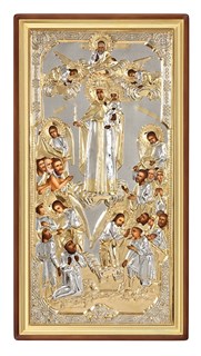 Икона живописная в киоте 50х100 Всех скорбящих радость 237201