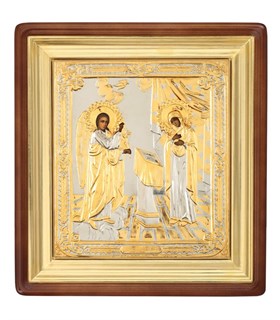 Икона живописная в киоте 30х40 Благовещение 237169