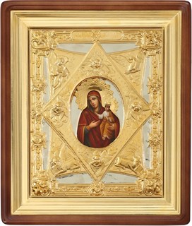 Икона живописная в киоте 30х40 Неопалимая Купина 237155