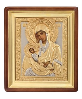 Икона живописная в киоте 30х40 Утоли мои печали 237144