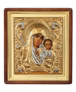 Икона живописная в киоте 24х30 Казанская Божья Матерь 237095