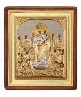 Икона живописная в киоте 24х30 Всех скорбящих радость 237067