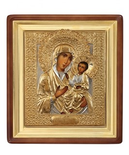 Икона живописная в киоте 24х30 Иверская Божья Матерь 237059