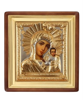 Икона живописная в киоте 24х30 Казанская Божья Матерь 237027